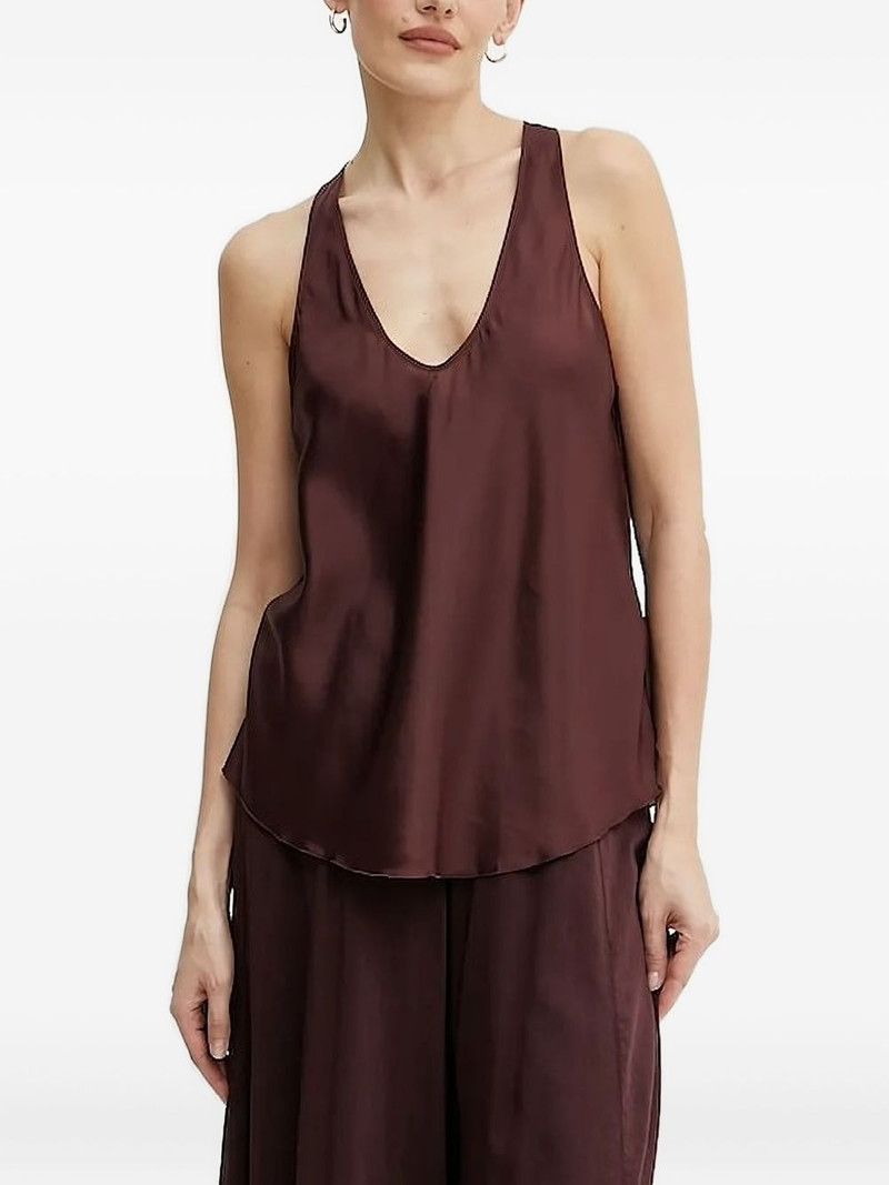 scoop-neck racer-back top 1