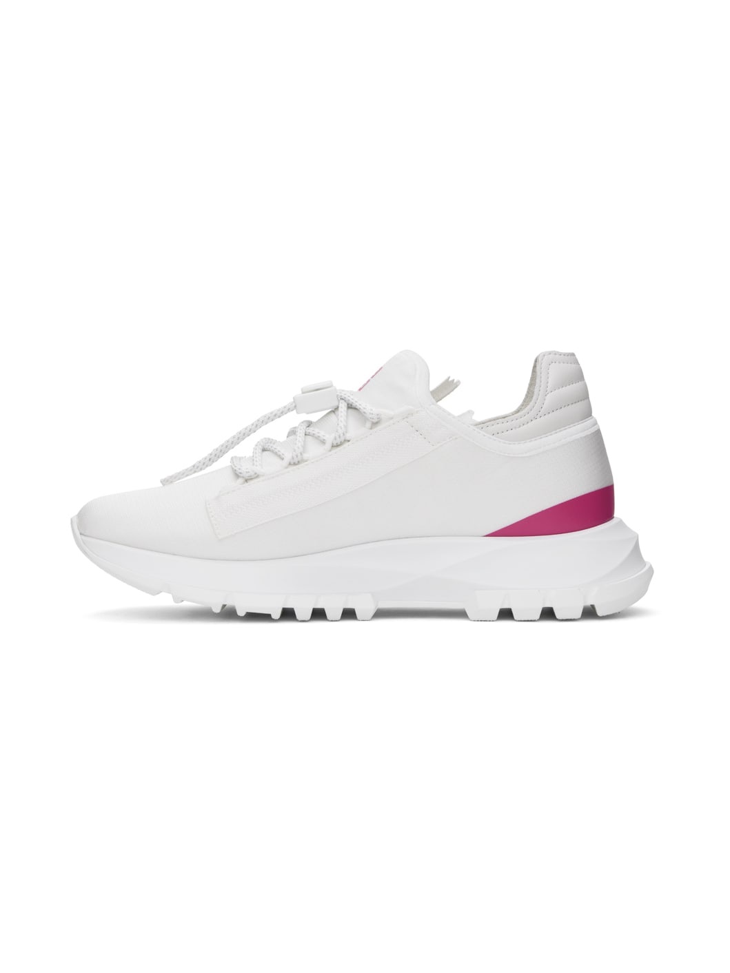 White & Pink Spectre Sneakers - 3