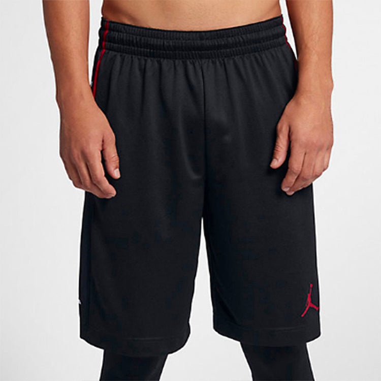 Air Jordan Rise Alphabet Logo Loose Quick Dry Basketball Sports Shorts Black 888377-010 - 5