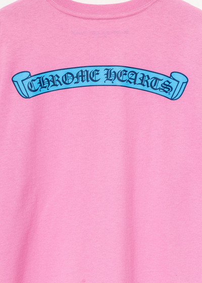 Chrome Hearts Pink Blue Scroll Tee outlook