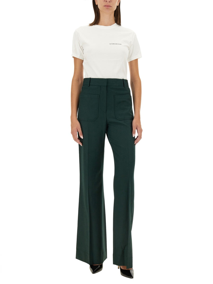 Victoria Beckham Women T-Shirt With Logo - 2