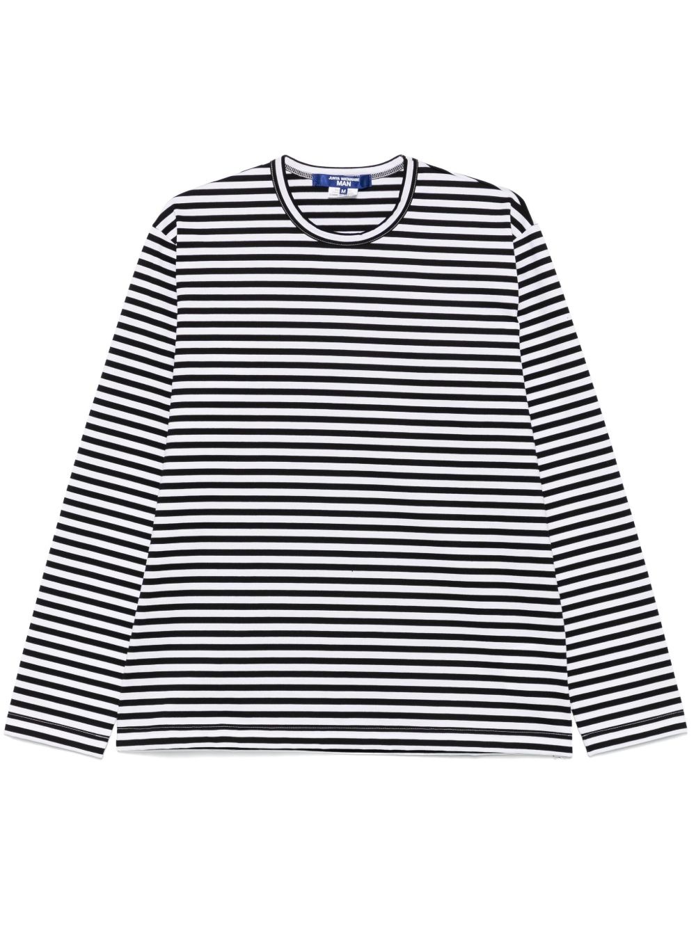 x Comme des Garçons striped T-shirt - 1