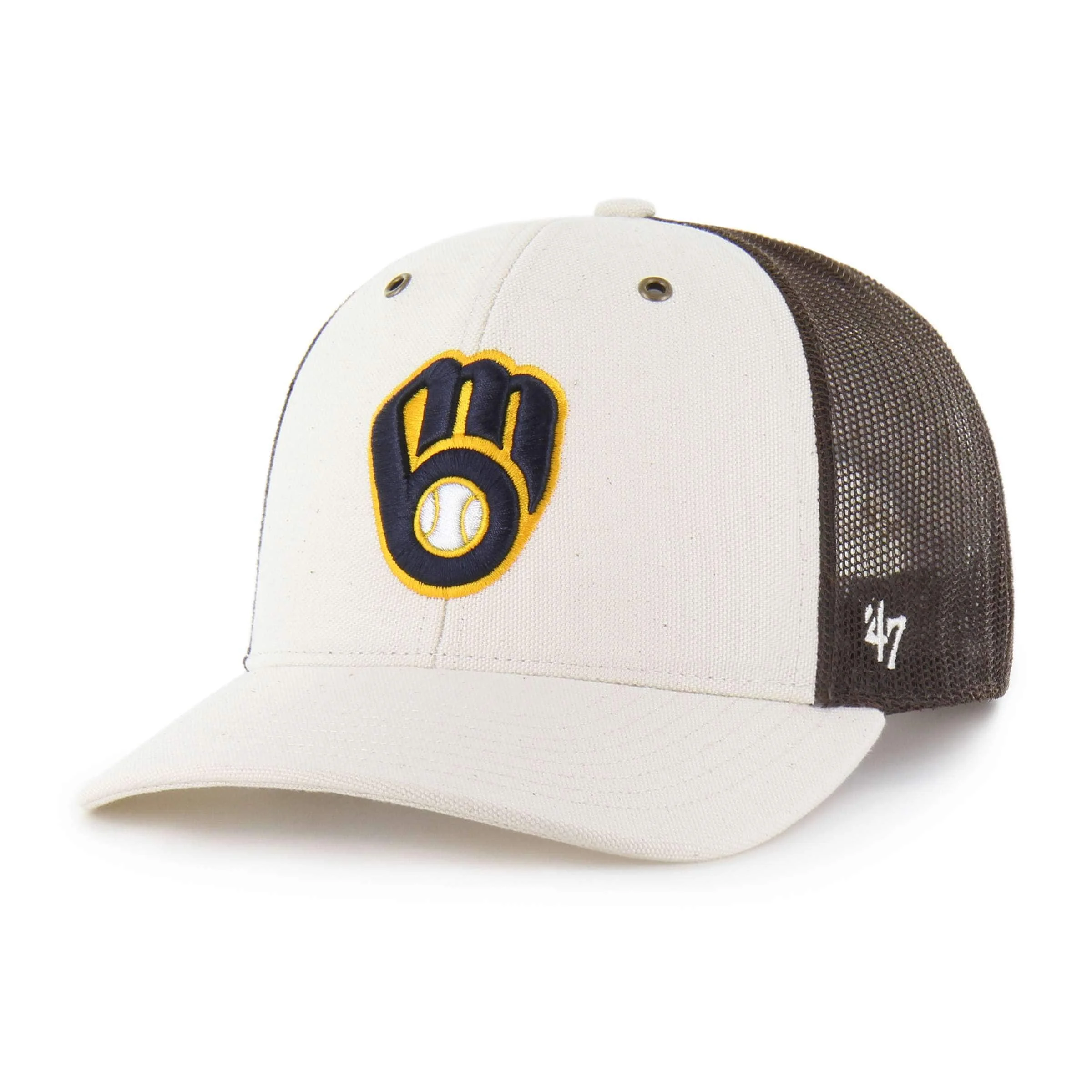Milwaukee Brewers '47 Undyed Trucker - 1