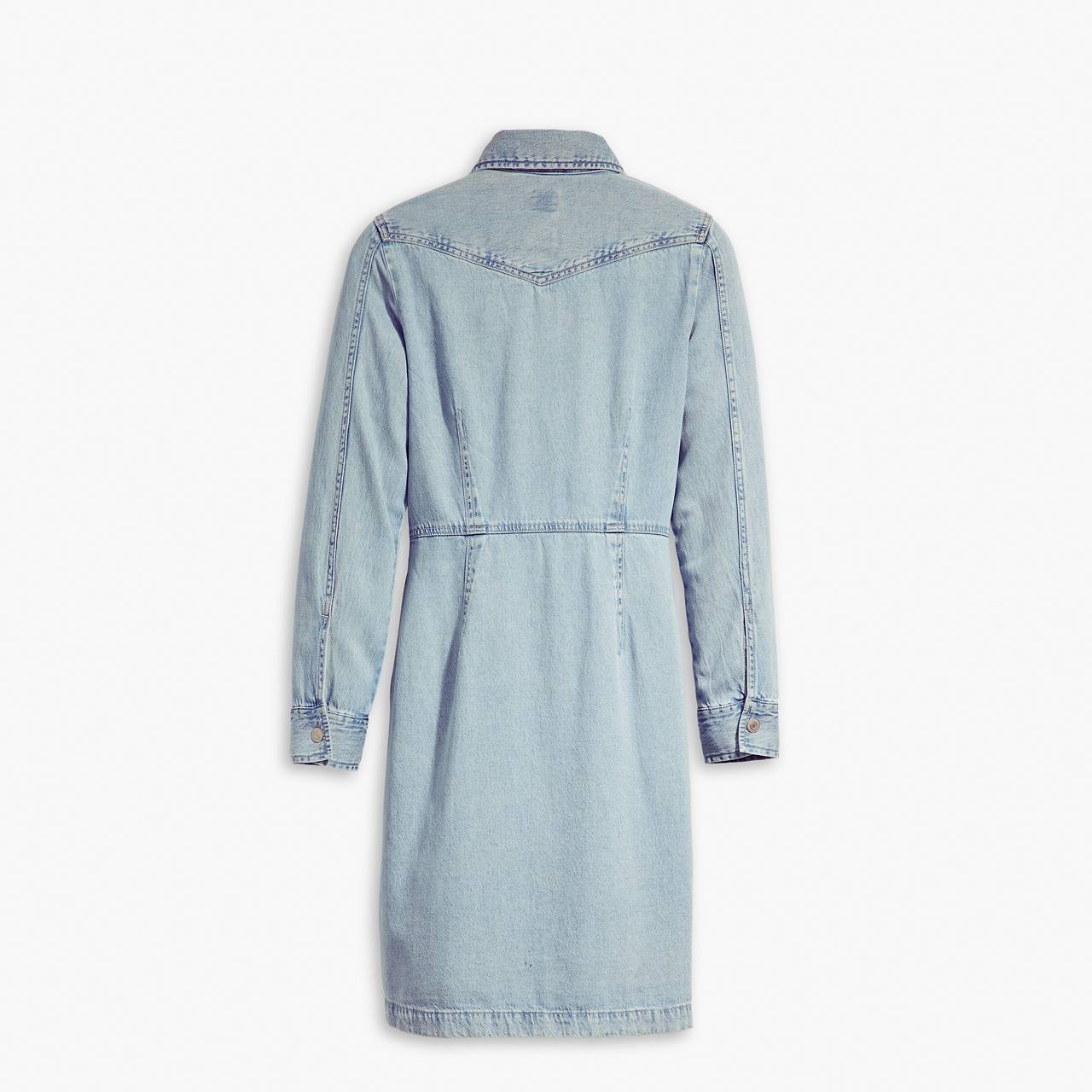 OTTO WESTERN DENIM DRESS - 6