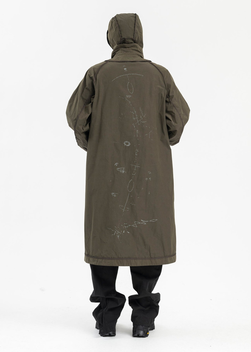 KHAKI REVERSIBLE HOODED PARKA 2