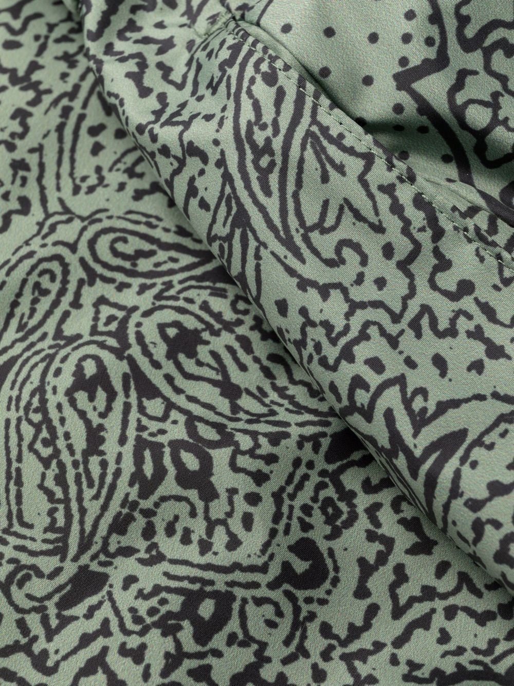 paisley drawstring trousers - 7