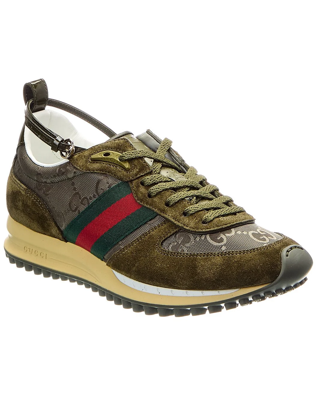 Gucci Re-Motion GG Nylon & Suede Sneaker - 1