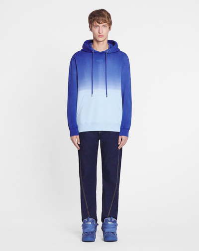 Lanvin OVERSIZED HOODIE WITH A GRADIENT EFFECT outlook