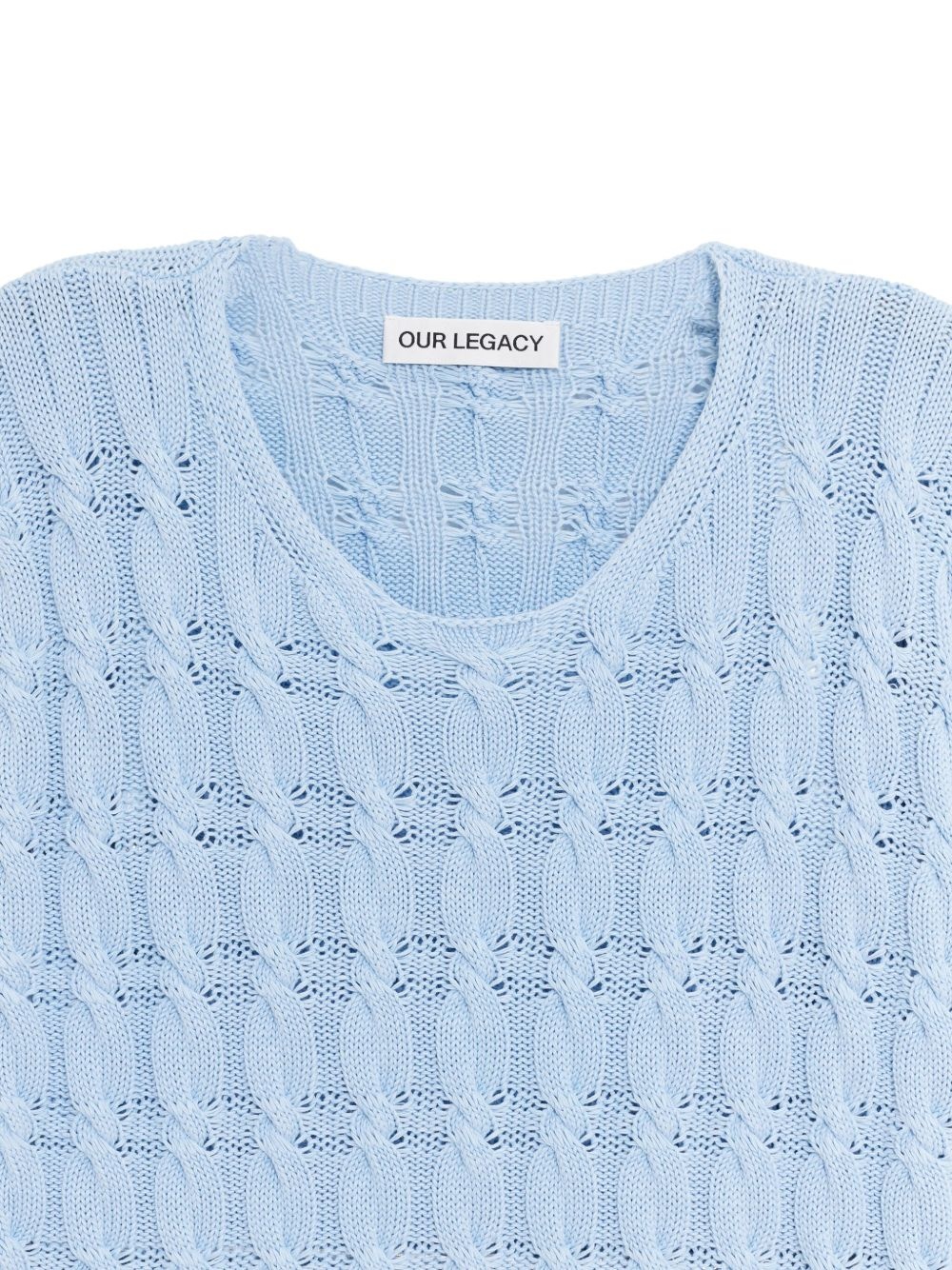 cable-knit jumper - 3