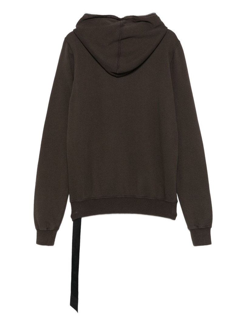 Rick Owens DRKSHDW zip-up hoodie outlook