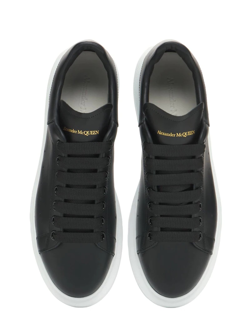 45MM LEATHER SNEAKERS - 6