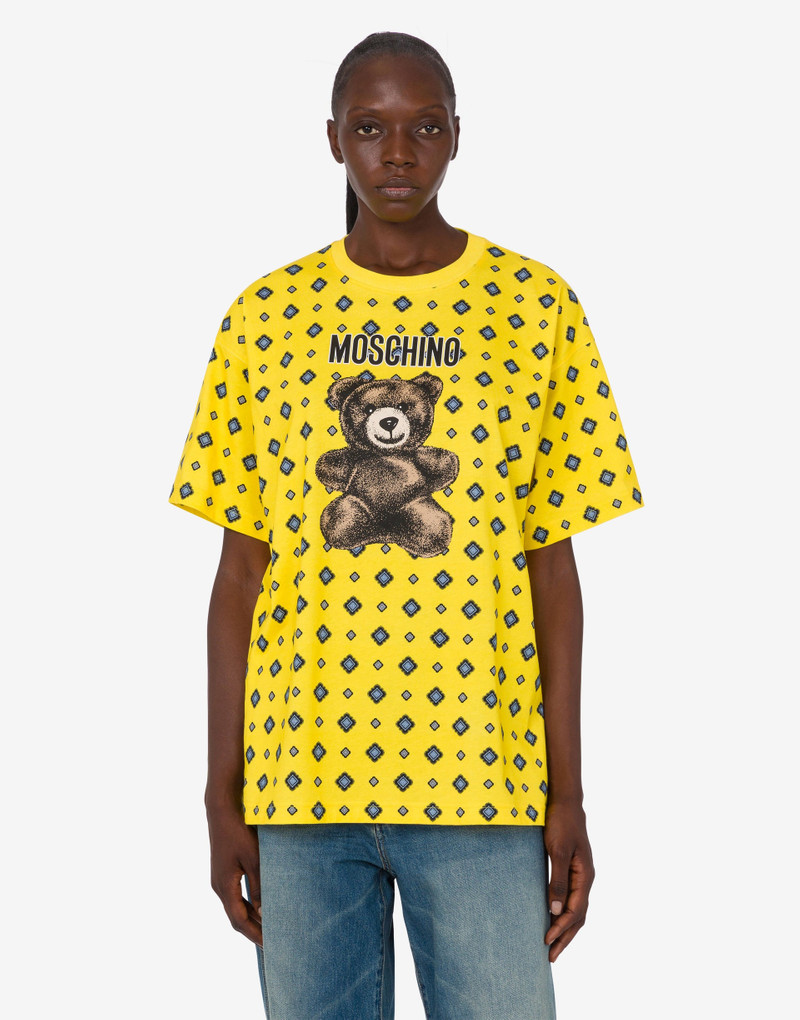 Moschino MOSCHINO TEDDY BEAR ORGANIC COTTON JERSEY T-SHIRT outlook