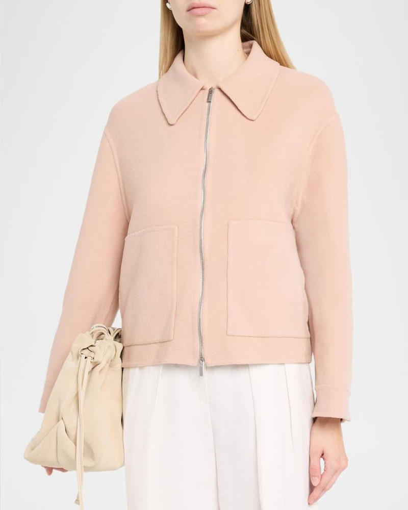 Wool-Cashmere Zip Jacket 4