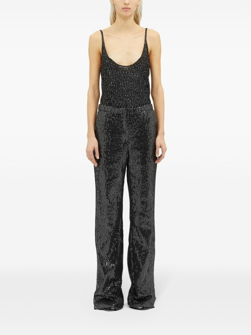 sequin-embellished trousers 3