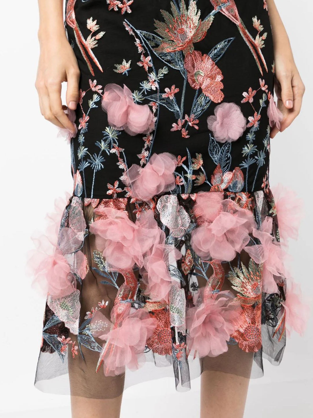 BUTTERFLY MURMURING MIDI DRESS - 3