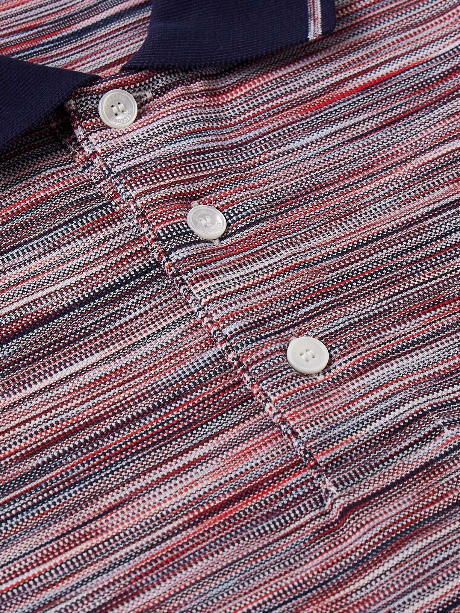 Space-Dyed Cotton-Piqué Polo Shirt - 4