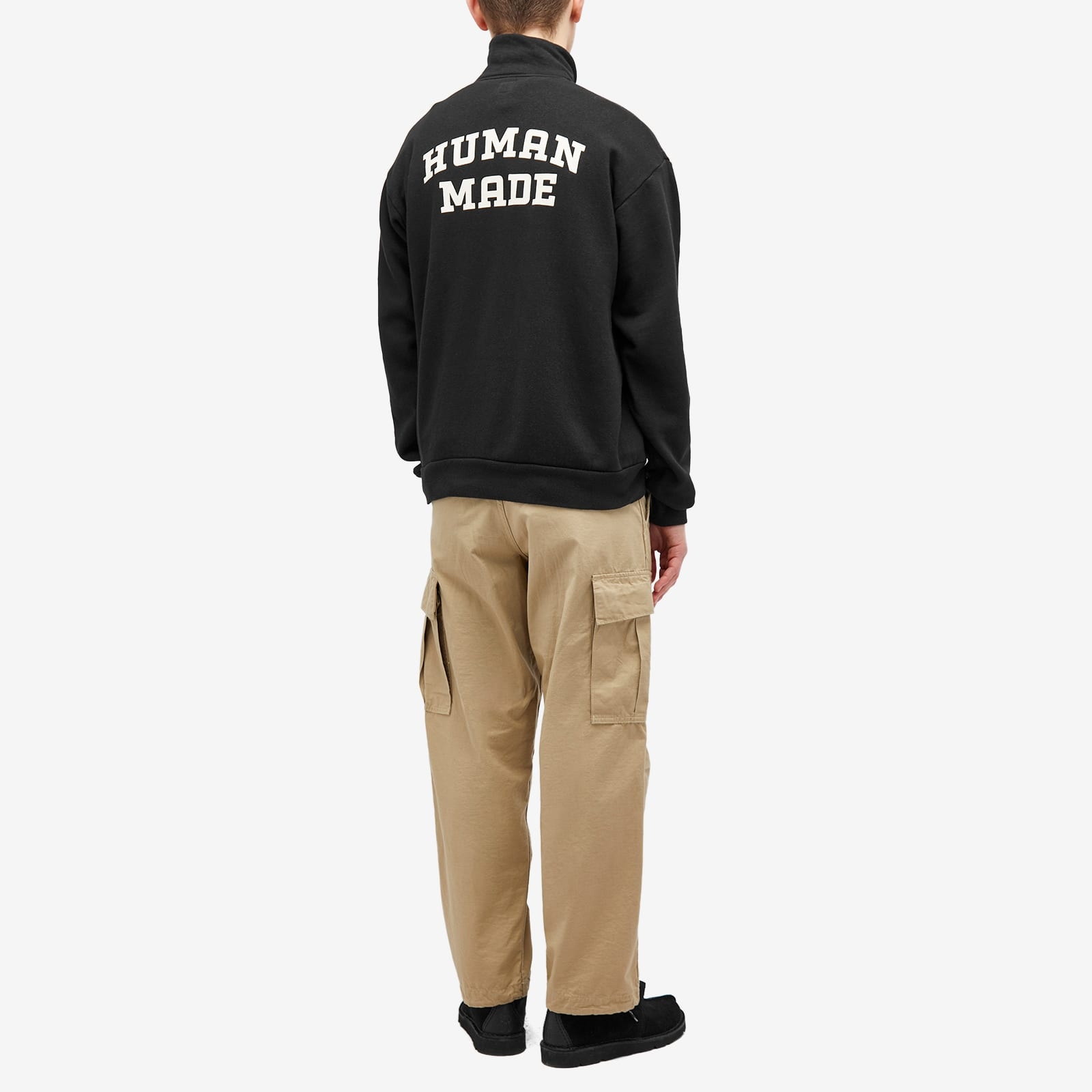 Human Made Military Half-Zip Sweatshirt - 4