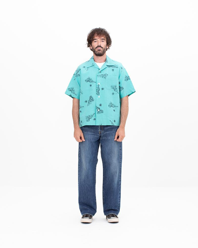 visvim COPA SHIRT S/S LT.GREEN outlook