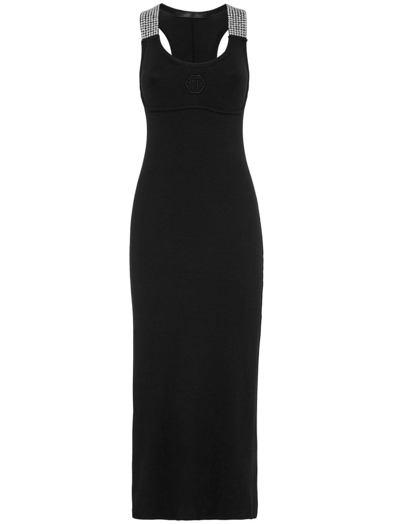 crystal-embellished tank dress 1