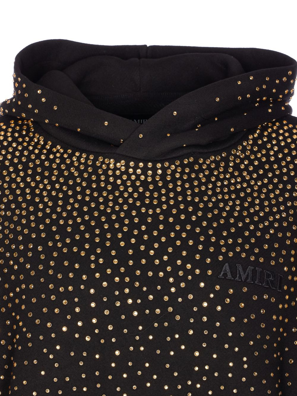 crystal-embellished hoodie - 3