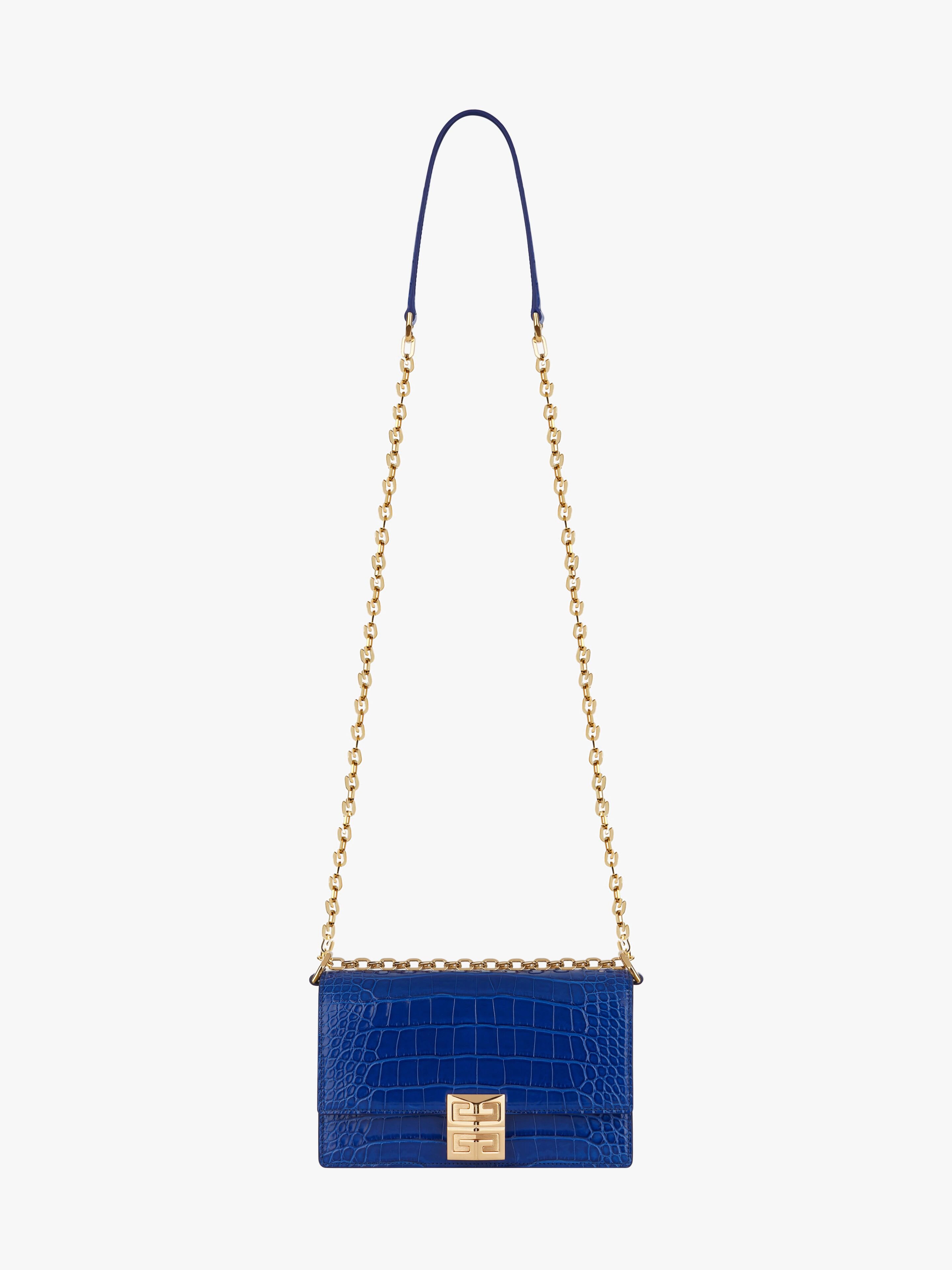 SMALL 4G BAG IN CROCODILE WITH CHAIN - 3