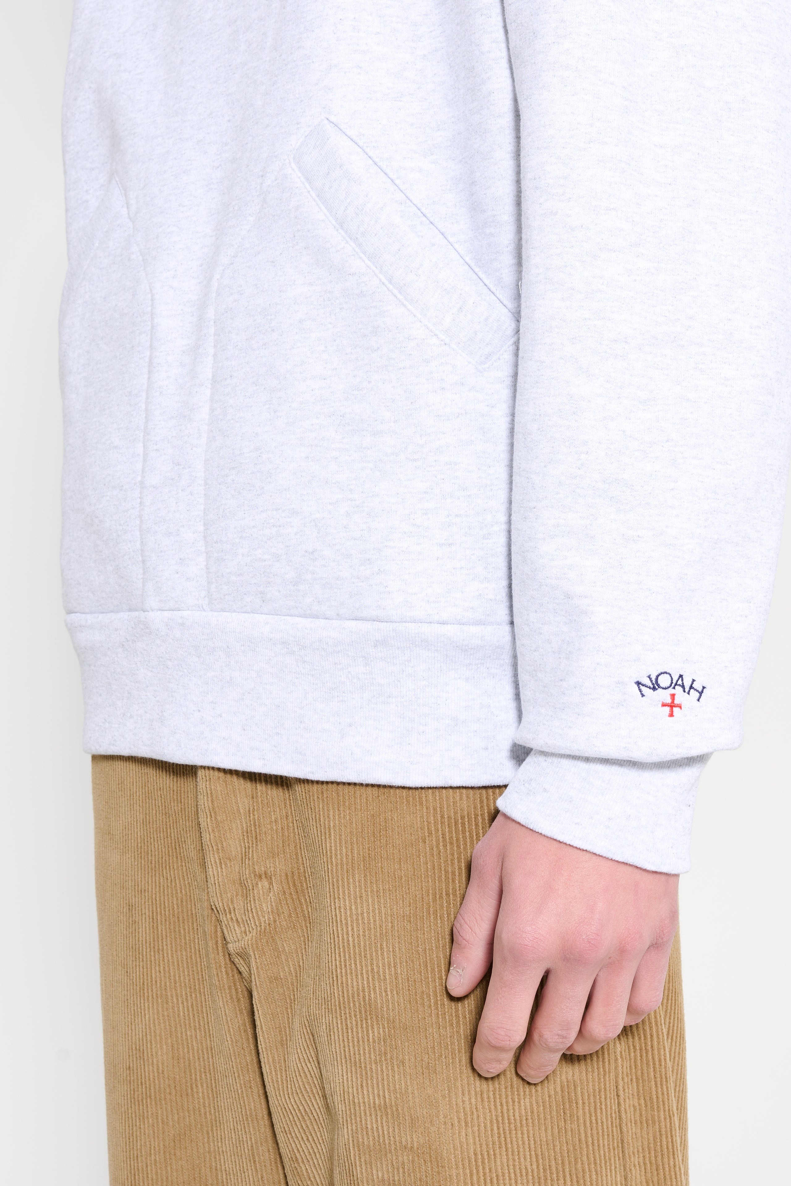 NOAH HEAVYWEIGHT HOODIE ASH - 5