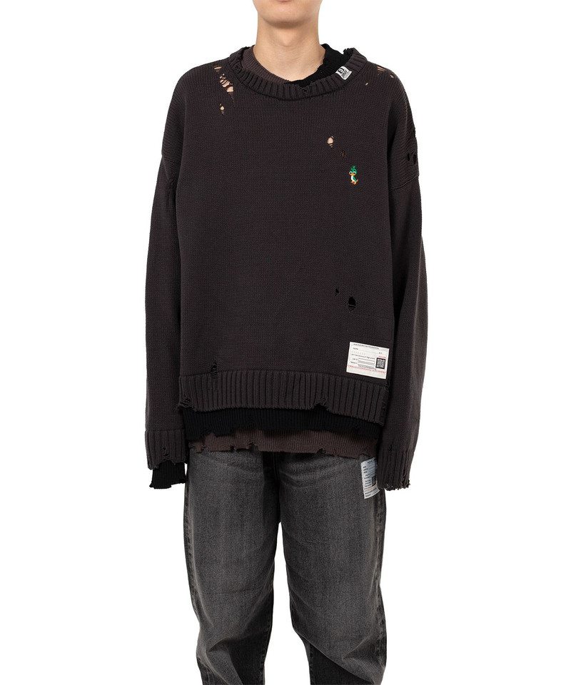 Triple Layered Knit Sweater 3