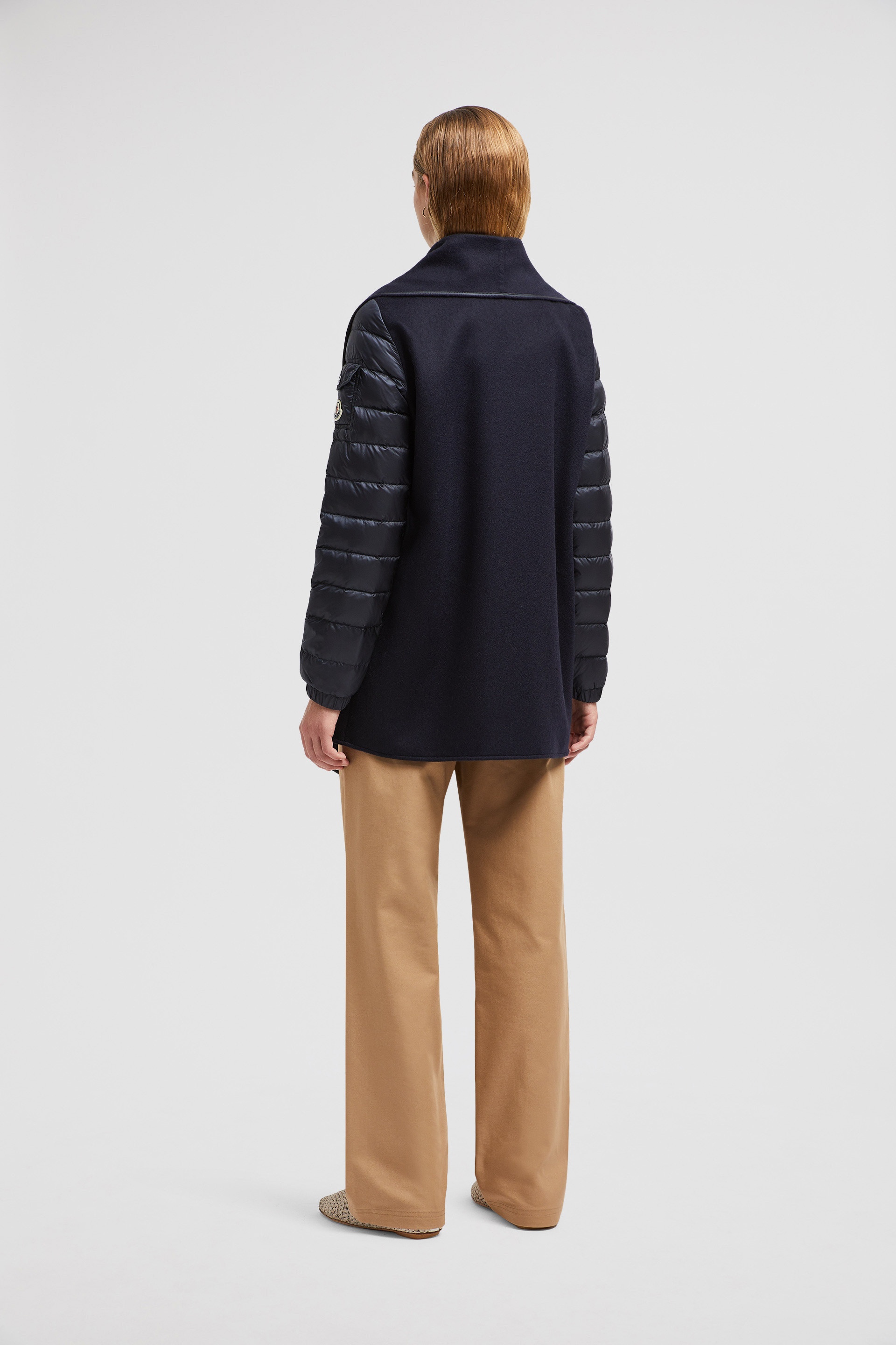 Padded Wool Felt Cape - 5