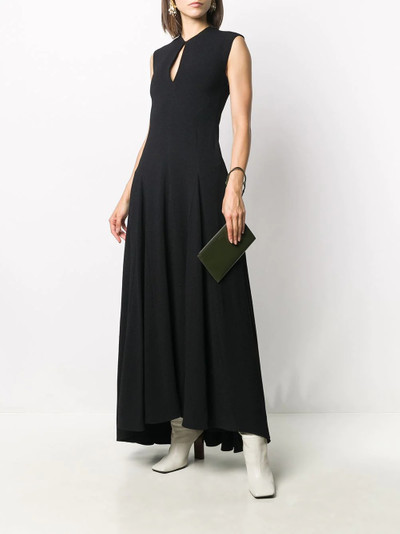 Jil Sander flared sleeveless dress outlook