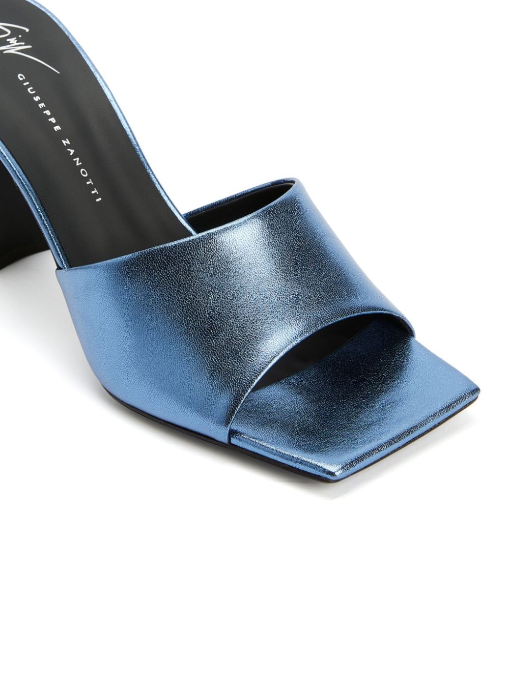 Solhene 85mm leather mules - 4