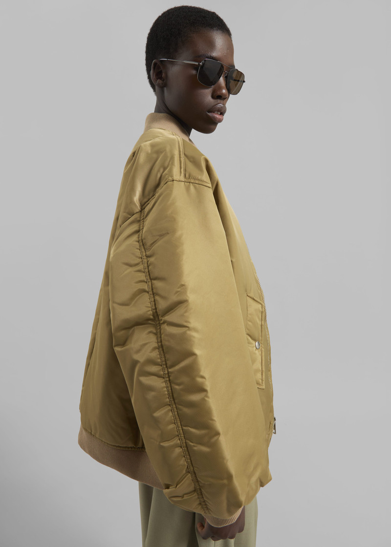 Astra Bomber Jacket - Olive 3