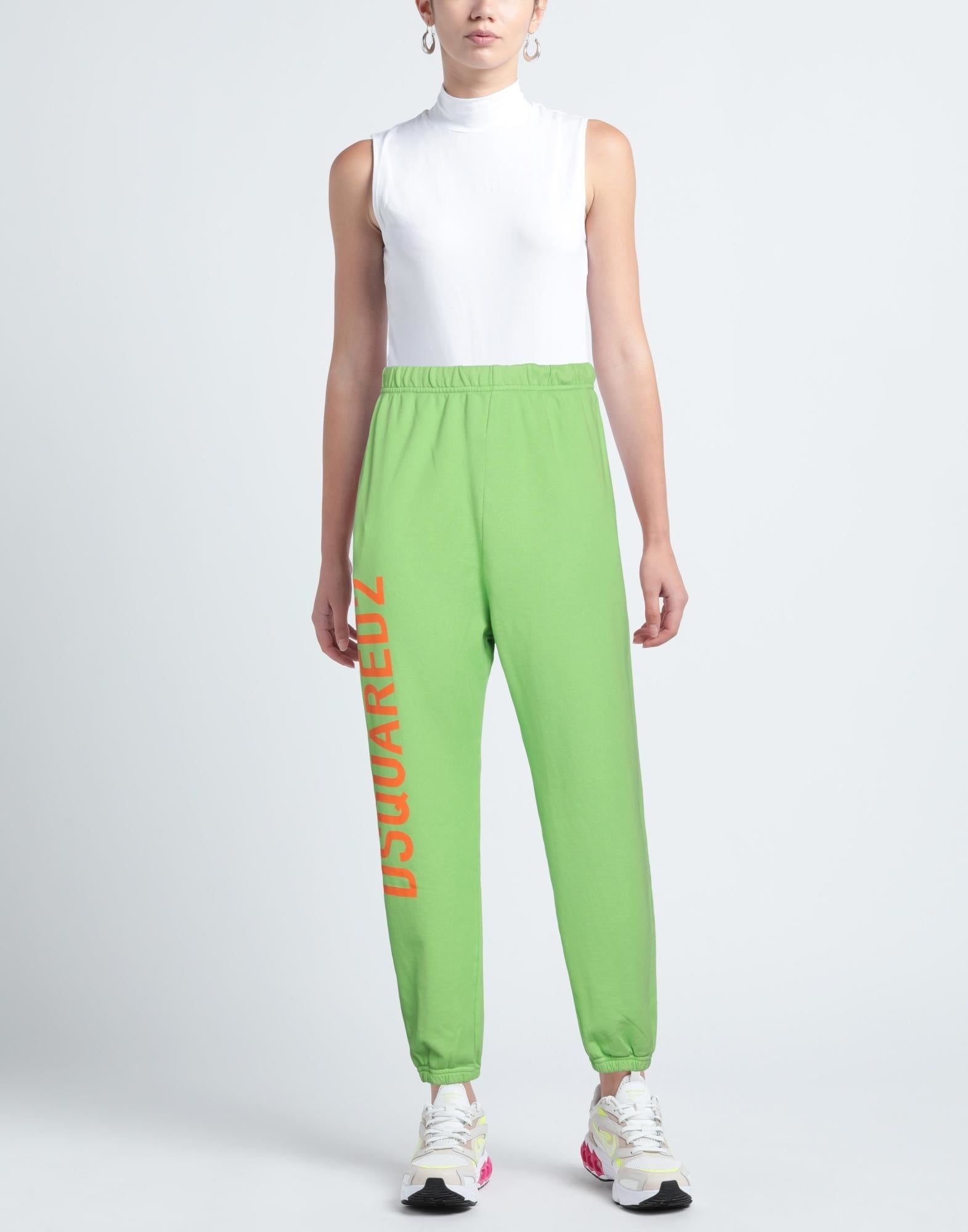 Green Women's Casual Pants - 2