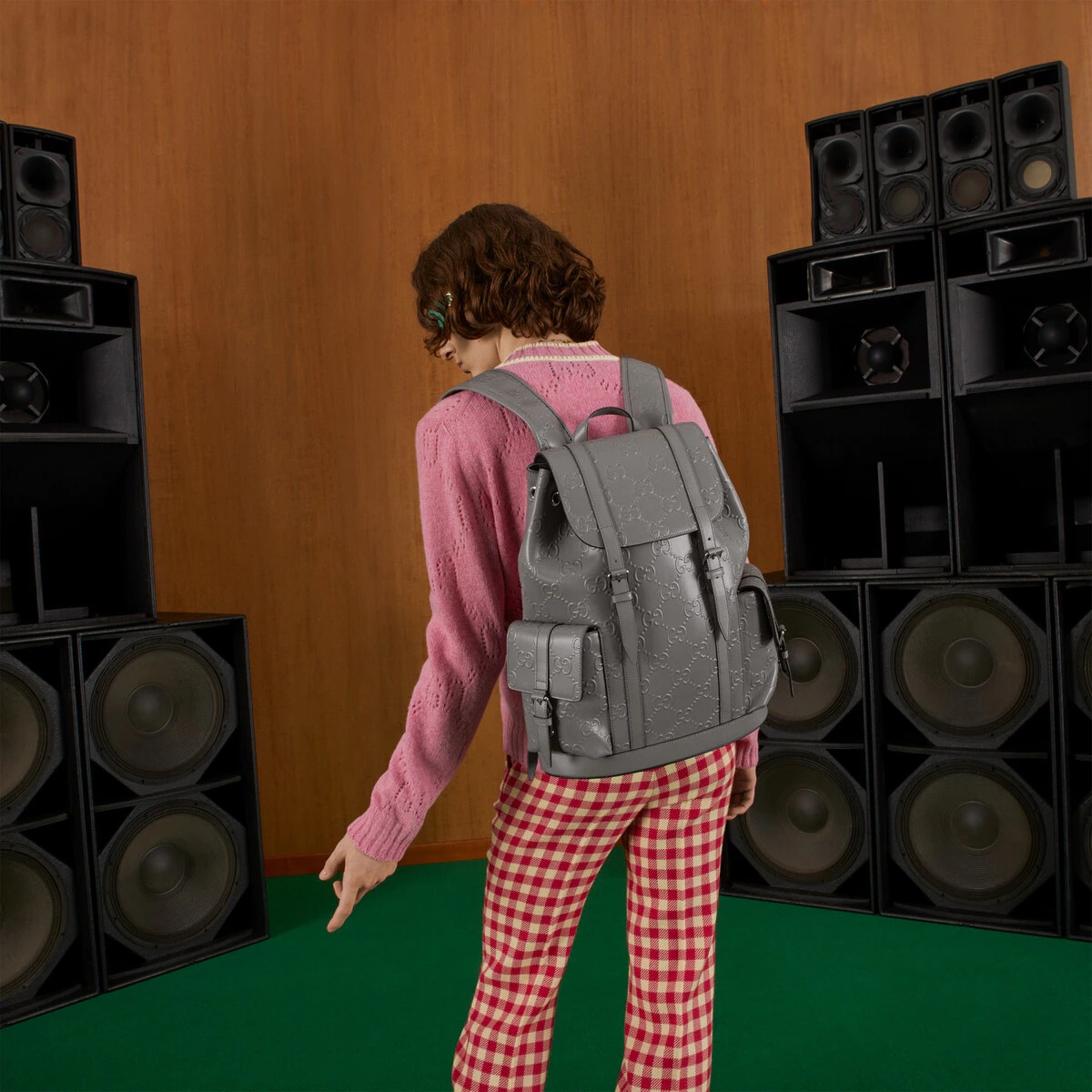 GG embossed backpack - 3