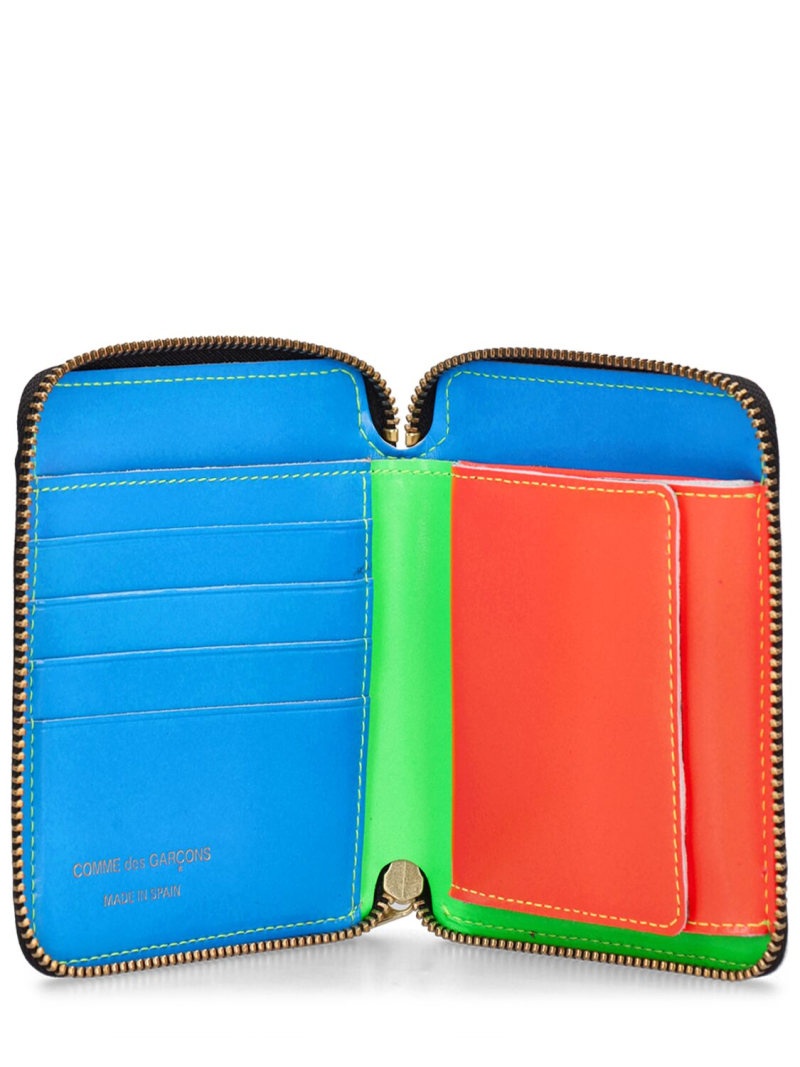 Super Fluo leather wallet - 4