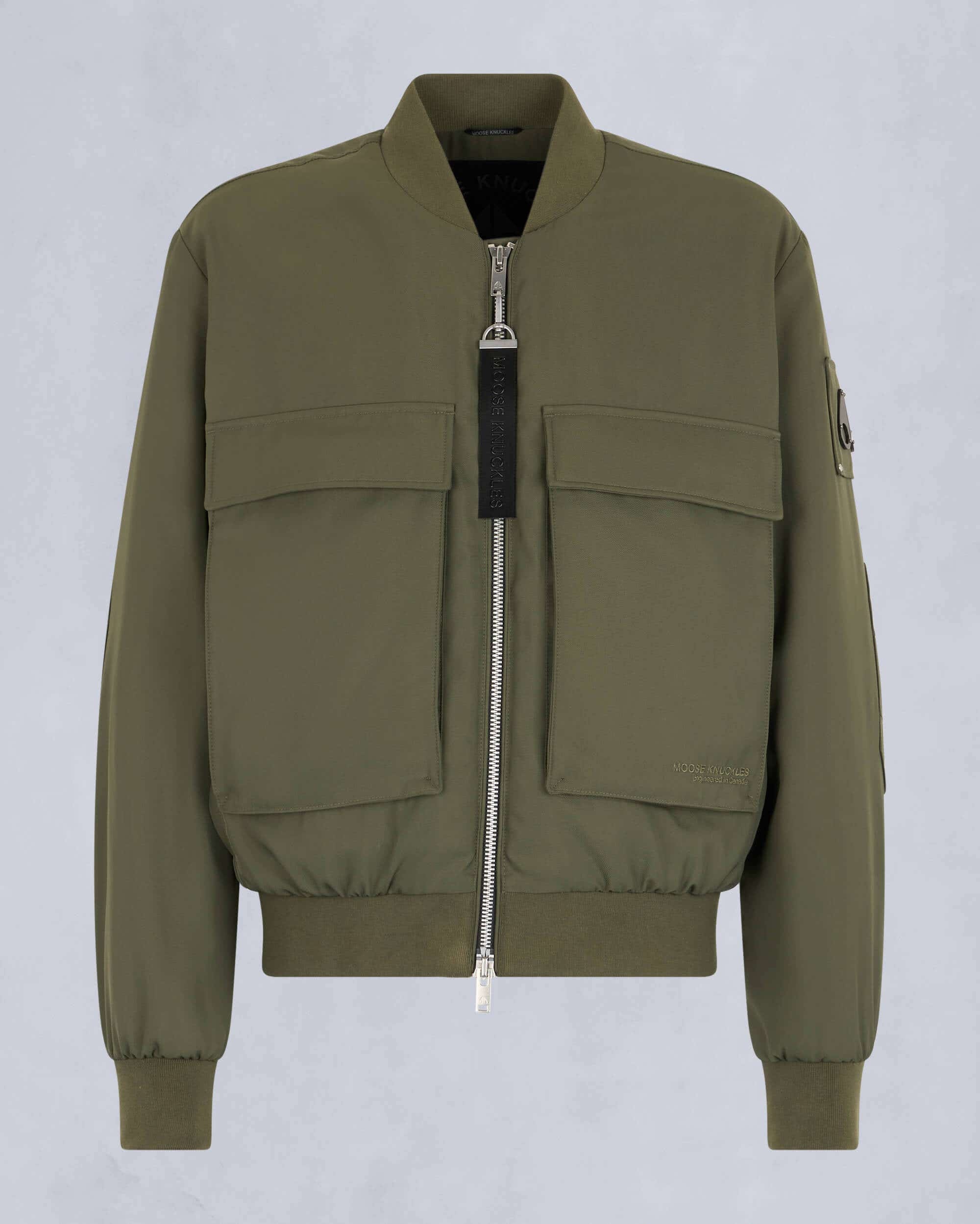 ALDER TWILL BOMBER JACKET - 1