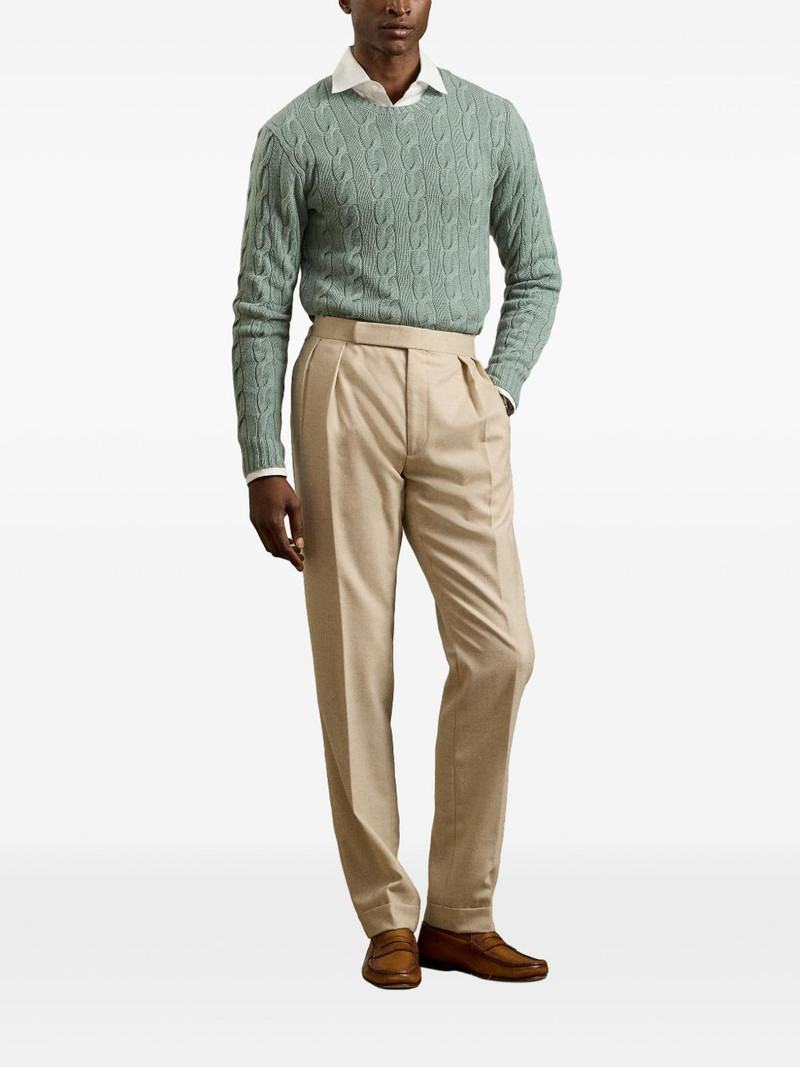 Ralph Lauren pleated-front tailored trousers outlook