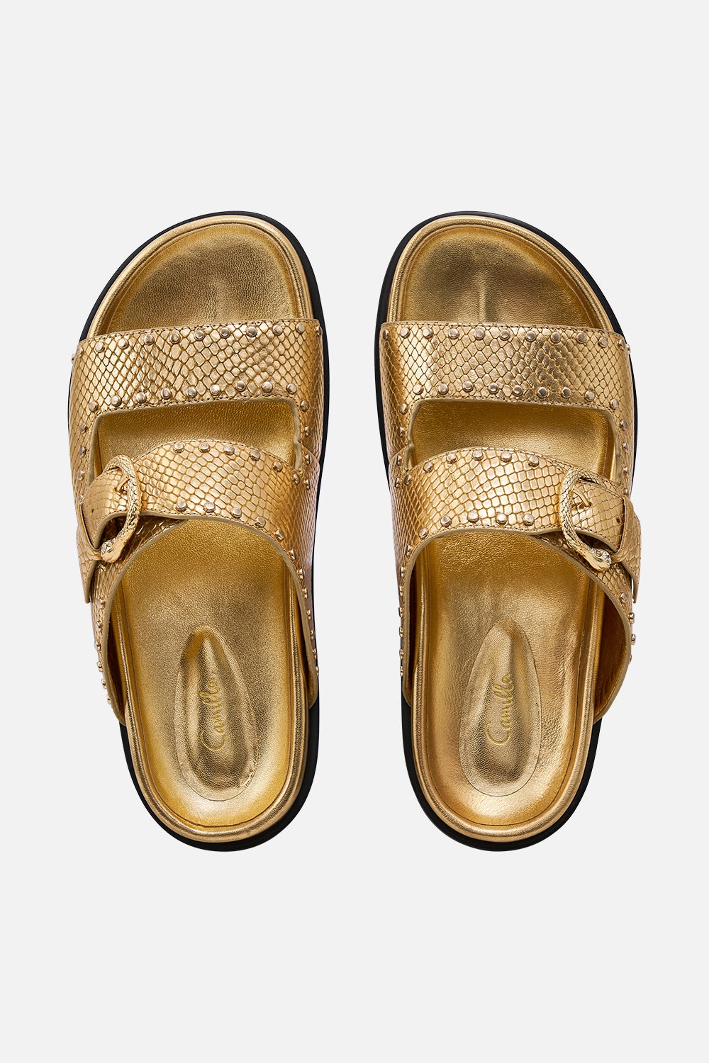ALISA SNAKE BUCKLE SANDAL - 5