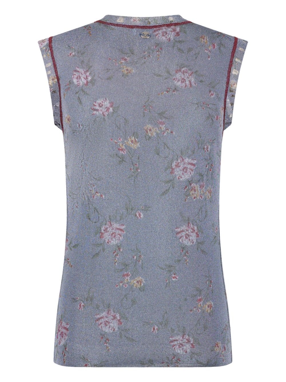floral-print tank top - 7