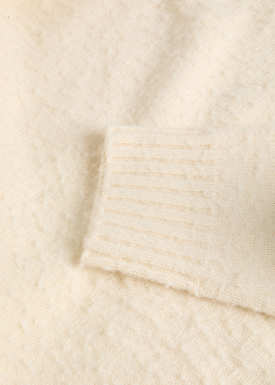 Axel Arigato Miles Textured Wool-blend Jumper - 5