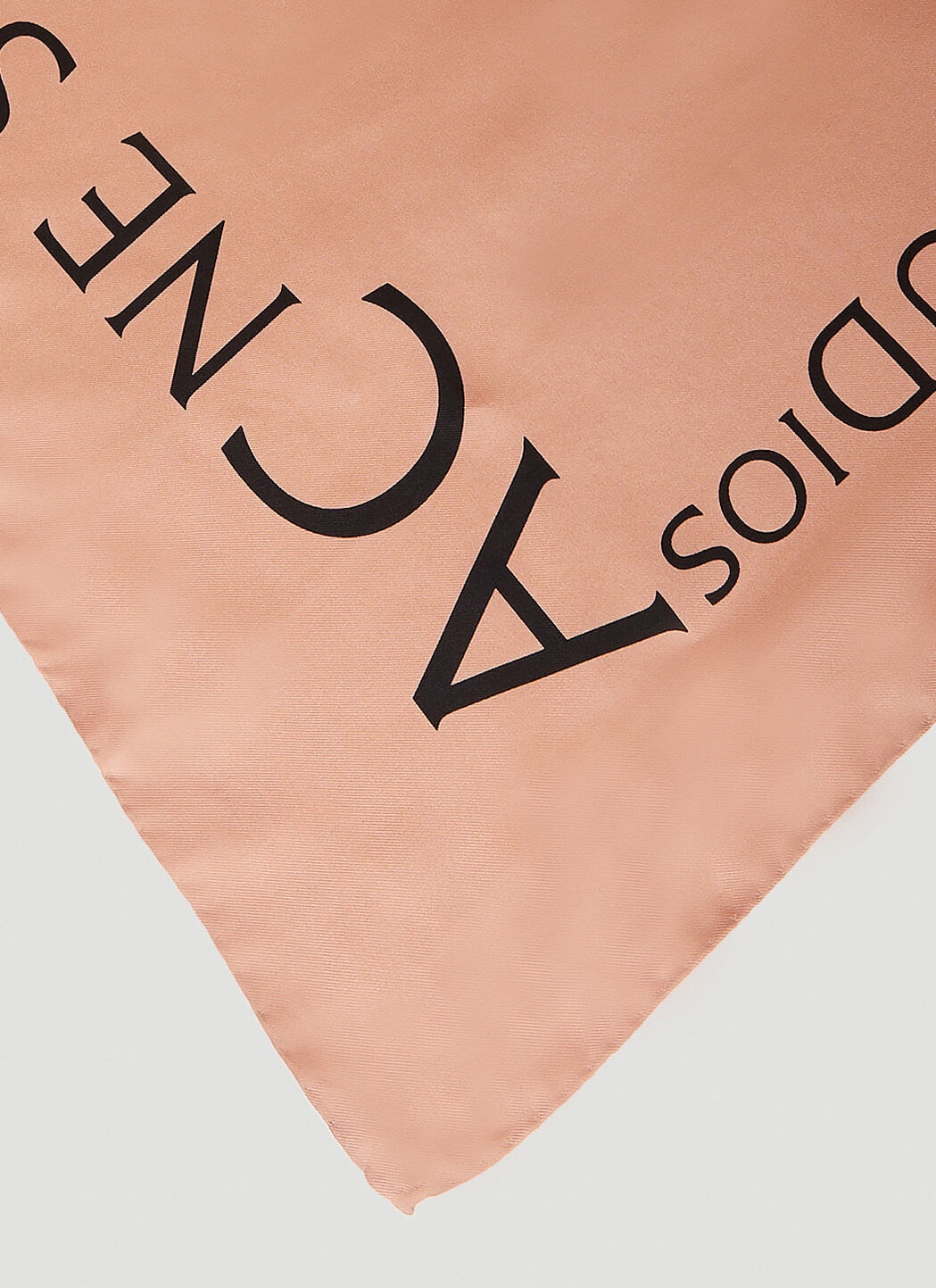 Acne Studios Women Logo Print Sqaure Scarf - 3