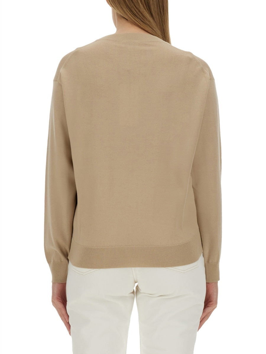 Kenzo Women Jersey With Logo Patch - 3