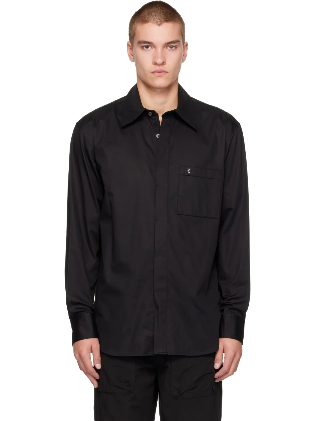 Black Regular Shirt - 1