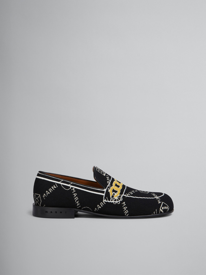 MARNIGRAM TROMPE L'ŒIL JACQUARD MOCCASIN 1