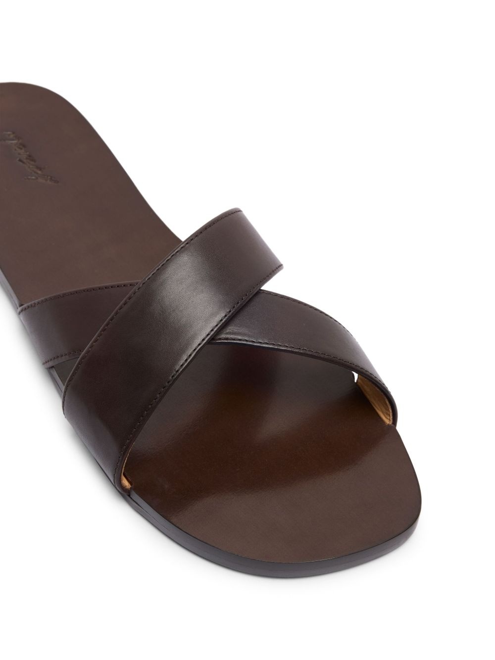 leather slides - 4