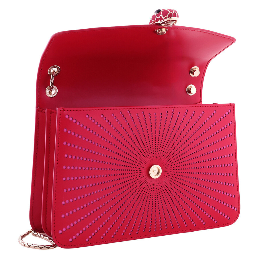 Bvlgari Serpenti Forever Leather Shoulder Bag - 4