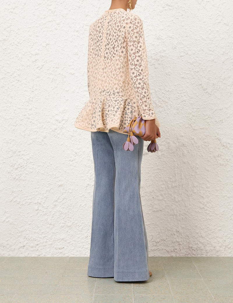 LACE PEPLUM BLOUSE 4