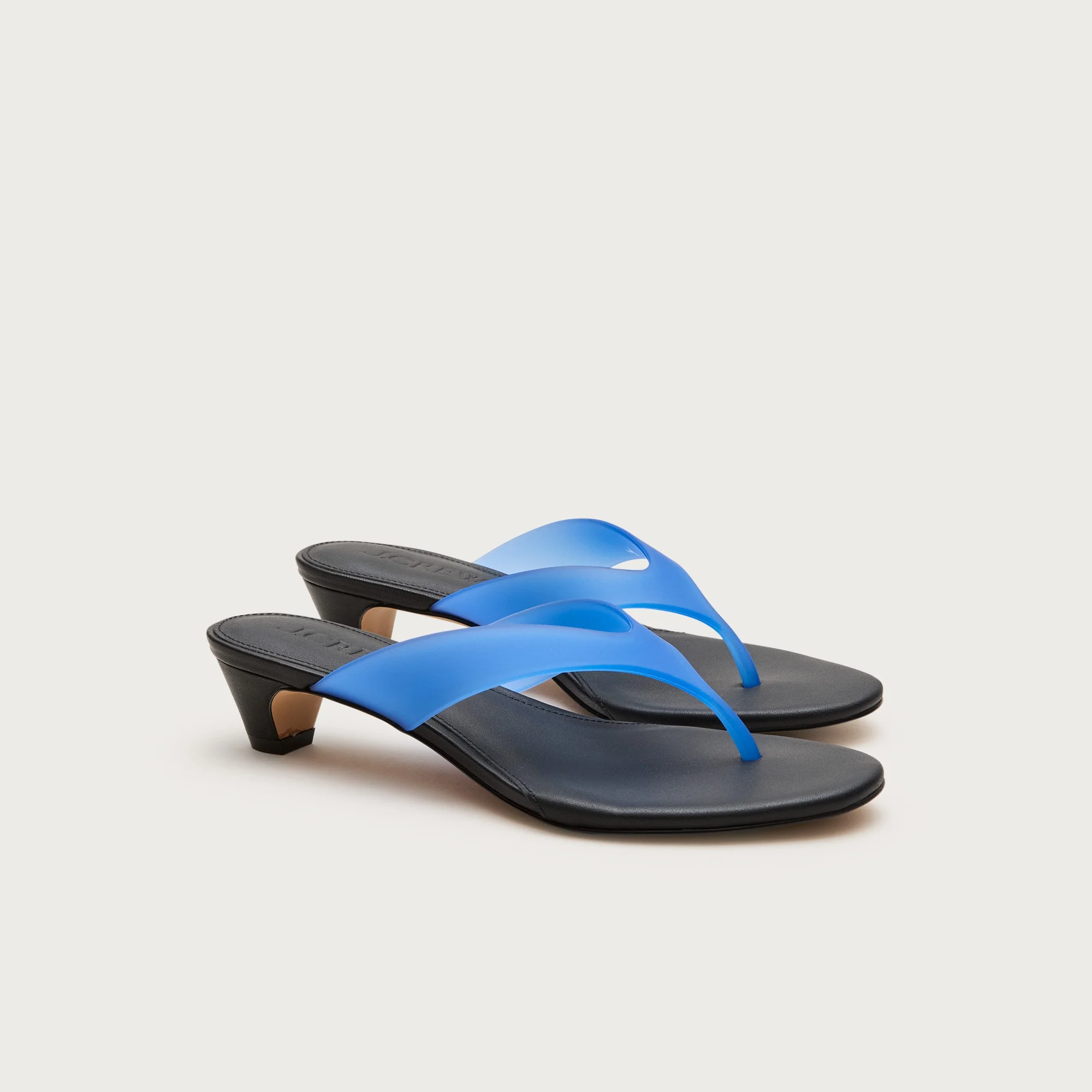 Jelly kitten-heel sandals - 1