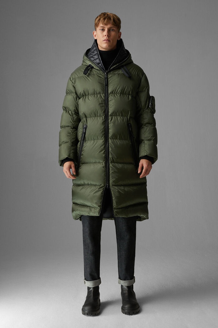 Jenik Down coat in Olive green - 2