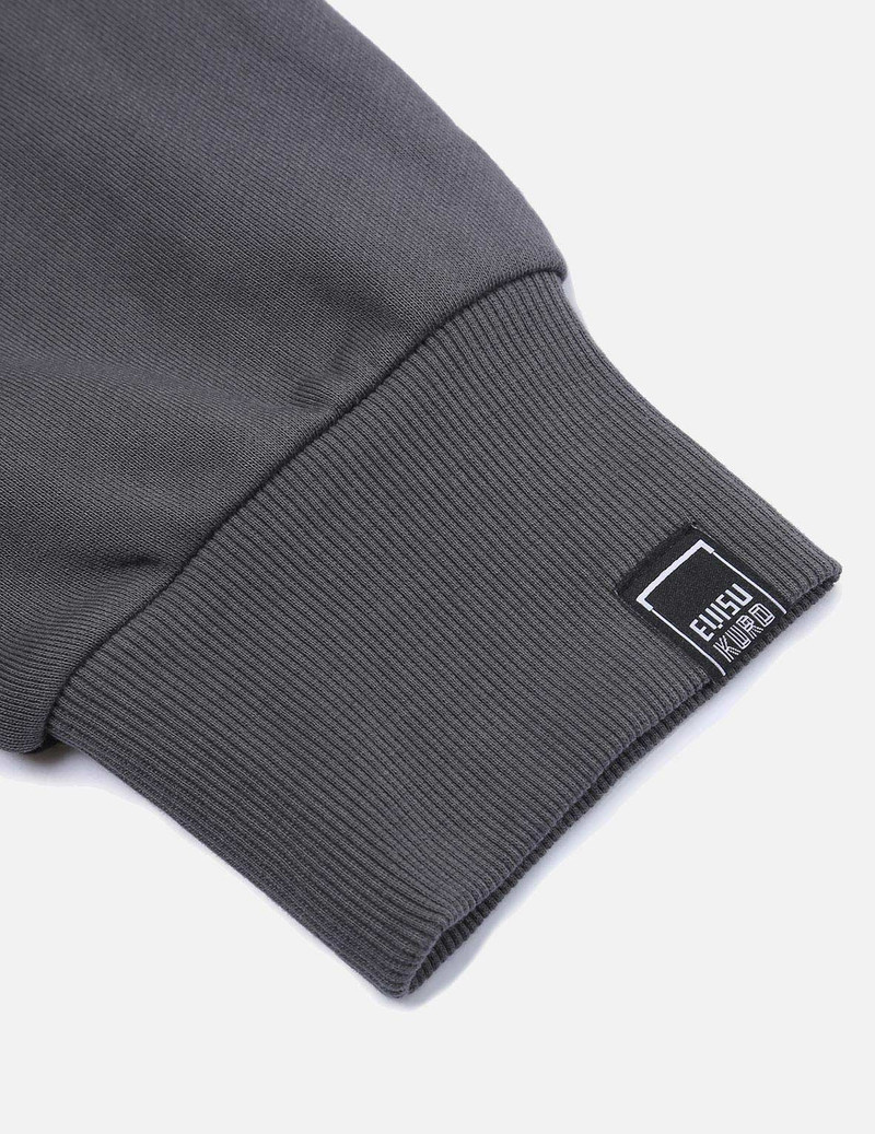 Color-Block Logo Print Hooded Sweatshirt 14