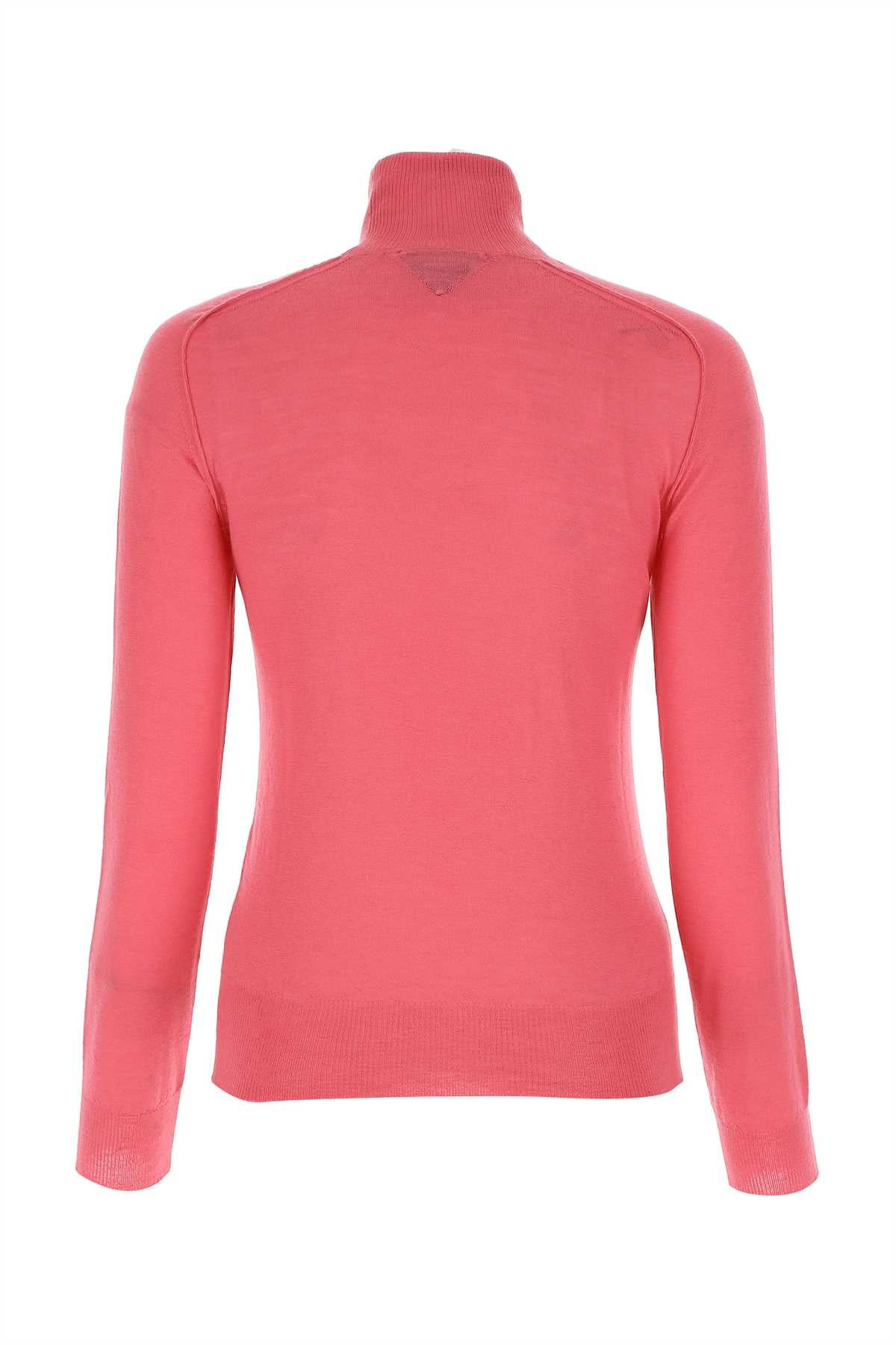 Bottega Veneta Women Dark Pink Cashmere Sweater - 2